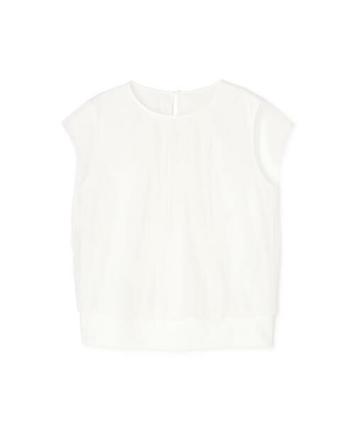 PINKY & DIANNE / ピンキーアンドダイアン カットソー | [UVカット/接触冷感/吸水速乾]フロントチュールブラウス | 詳細17