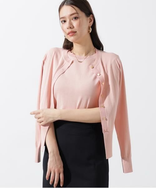 PINKY & DIANNE / ピンキーアンドダイアン カーディガン・ボレロ | ［UVカット］クルーネックライトカーディガン | 詳細19