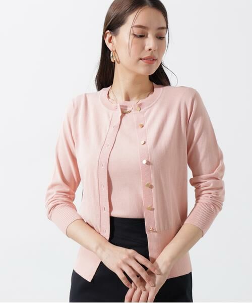 PINKY & DIANNE / ピンキーアンドダイアン カーディガン・ボレロ | ［UVカット］クルーネックライトカーディガン | 詳細20