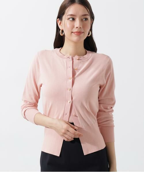 PINKY & DIANNE / ピンキーアンドダイアン カーディガン・ボレロ | ［UVカット］クルーネックライトカーディガン | 詳細21