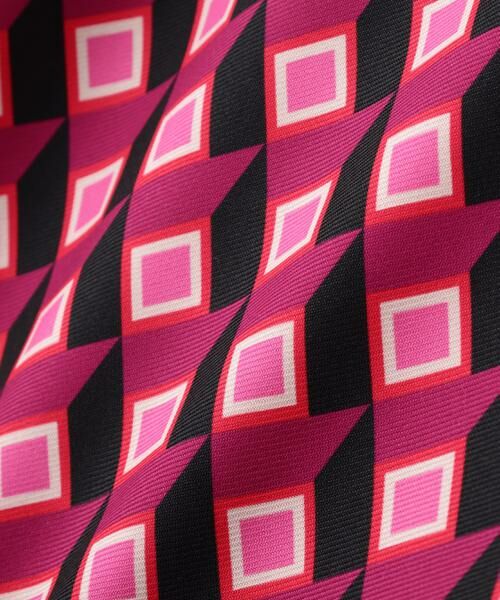 PINKY & DIANNE / ピンキーアンドダイアン スカート | ジオメトリックプリントコンビタイトスカート | 詳細10