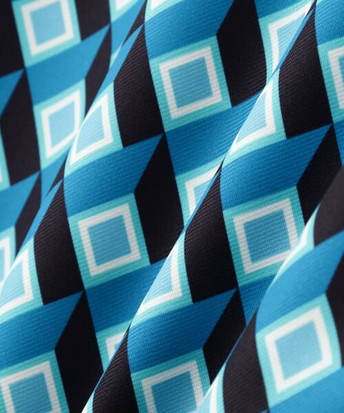 PINKY & DIANNE / ピンキーアンドダイアン スカート | ジオメトリックプリントコンビタイトスカート | 詳細18