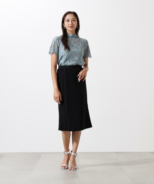 PINKY & DIANNE / ピンキーアンドダイアン スカート | バックサテンマーメイドスカート | 詳細3