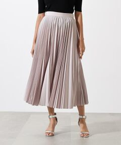 PINKY & DIANNE / ピンキーアンドダイアン スカート | ドライタフタビンテージプリーツスカート