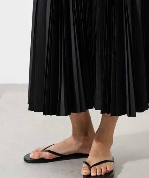 PINKY & DIANNE / ピンキーアンドダイアン スカート | ドライタフタビンテージプリーツスカート | 詳細20