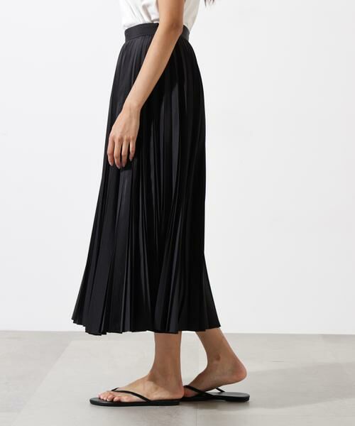 PINKY & DIANNE / ピンキーアンドダイアン スカート | ドライタフタビンテージプリーツスカート | 詳細16