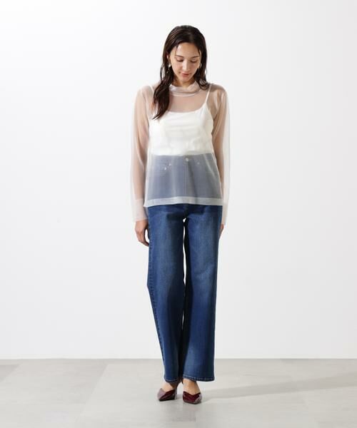 PINKY & DIANNE / ピンキーアンドダイアン パンツ | ワイドレッグジーンズ | 詳細5