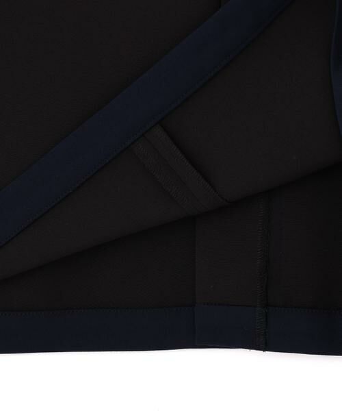 PINKY & DIANNE / ピンキーアンドダイアン ミニ丈・ひざ丈ワンピース | バイカラーＶネックジャンスカ | 詳細6