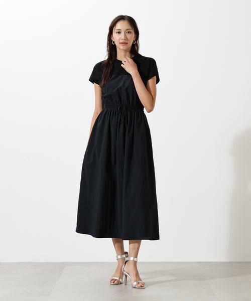 PINKY & DIANNE / ピンキーアンドダイアン ミニ丈・ひざ丈ワンピース | タフタドッキングワンピース | 詳細5