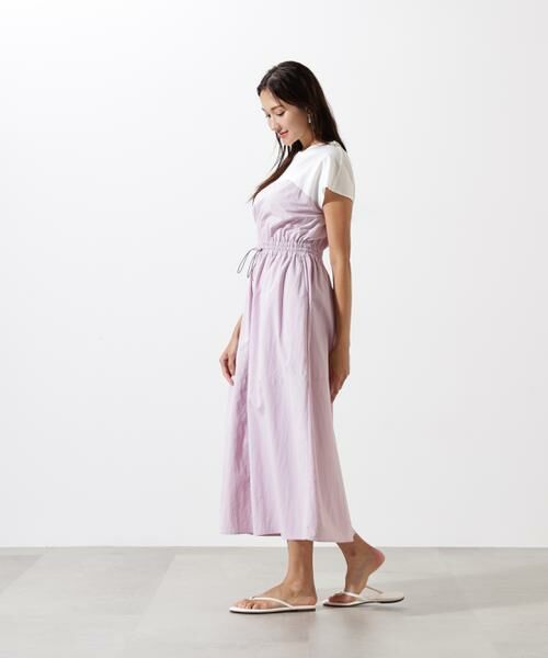 PINKY & DIANNE / ピンキーアンドダイアン ミニ丈・ひざ丈ワンピース | タフタドッキングワンピース | 詳細20