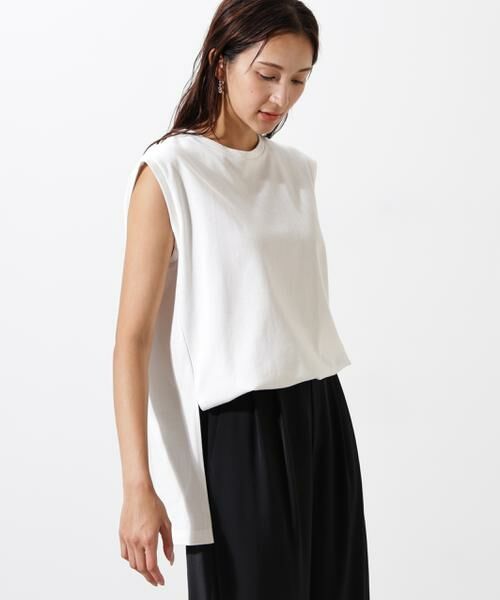 PINKY & DIANNE / ピンキーアンドダイアン カットソー | ジャージーロングＴシャツ | 詳細2