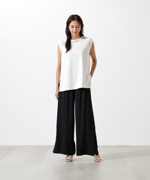 PINKY & DIANNE / ピンキーアンドダイアン カットソー | ジャージーロングＴシャツ | 詳細5