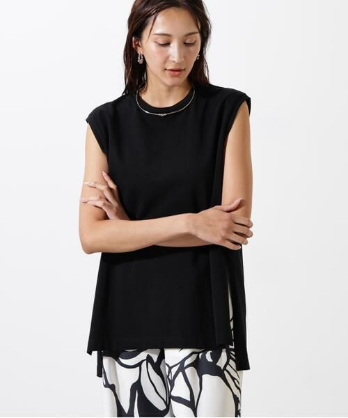 PINKY & DIANNE / ピンキーアンドダイアン カットソー | ジャージーロングＴシャツ | 詳細15