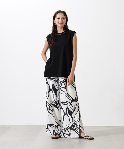 PINKY & DIANNE / ピンキーアンドダイアン カットソー | ジャージーロングＴシャツ | 詳細17