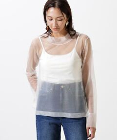 PINKY & DIANNE / ピンキーアンドダイアン ニット・セーター | シアーニットプルオーバー