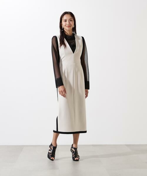 PINKY & DIANNE / ピンキーアンドダイアン ニット・セーター | シアーニットプルオーバー | 詳細10