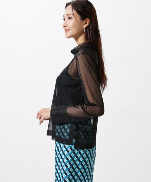 PINKY & DIANNE / ピンキーアンドダイアン ニット・セーター | シアーニットプルオーバー | 詳細12