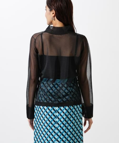 PINKY & DIANNE / ピンキーアンドダイアン ニット・セーター | シアーニットプルオーバー | 詳細13