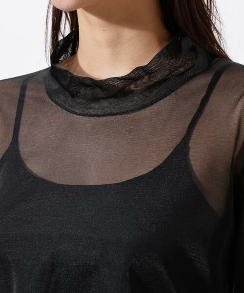 PINKY & DIANNE / ピンキーアンドダイアン ニット・セーター | シアーニットプルオーバー | 詳細14