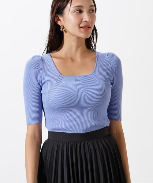 PINKY & DIANNE / ピンキーアンドダイアン ニット・セーター | タックスリーブニットプルオーバー | 詳細3