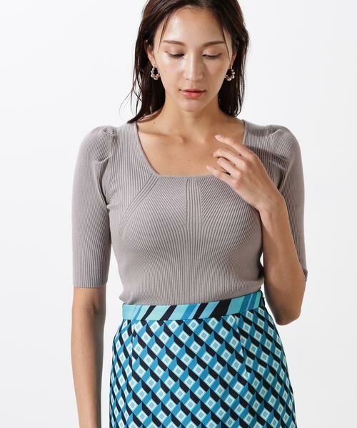 PINKY & DIANNE / ピンキーアンドダイアン ニット・セーター | タックスリーブニットプルオーバー | 詳細12