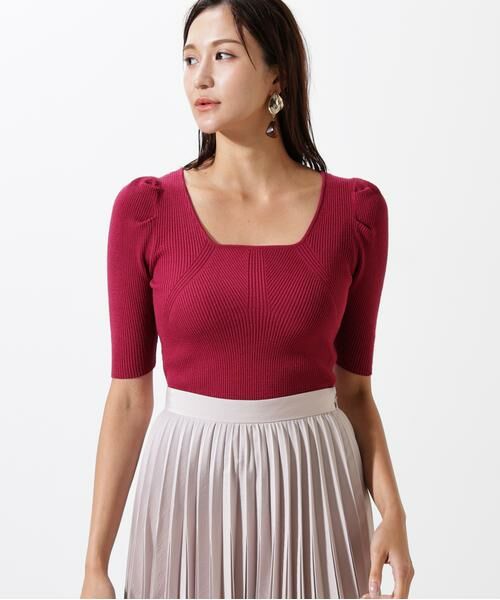 PINKY & DIANNE / ピンキーアンドダイアン ニット・セーター | タックスリーブニットプルオーバー | 詳細18