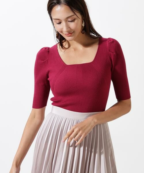 PINKY & DIANNE / ピンキーアンドダイアン ニット・セーター | タックスリーブニットプルオーバー | 詳細19