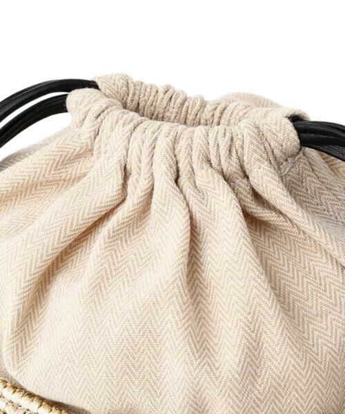 PINKY & DIANNE / ピンキーアンドダイアン バッグ | ラフィア風ポシェットバッグ | 詳細4
