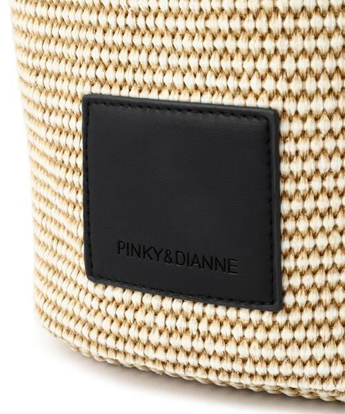 PINKY & DIANNE / ピンキーアンドダイアン バッグ | ラフィア風ポシェットバッグ | 詳細5