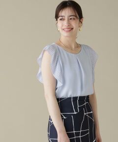 PINKY & DIANNE / ピンキーアンドダイアン シャツ・ブラウス | プリーツスリーブタックブラウス