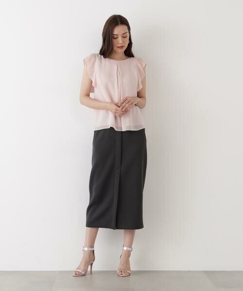 PINKY & DIANNE / ピンキーアンドダイアン シャツ・ブラウス | プリーツスリーブタックブラウス | 詳細8