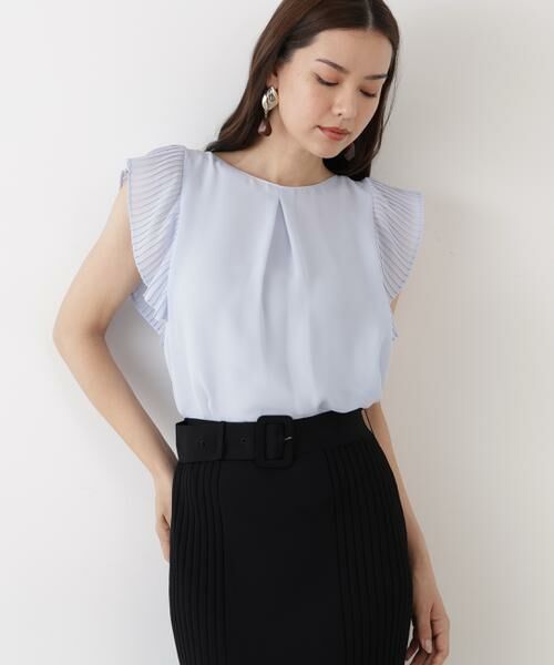 PINKY & DIANNE / ピンキーアンドダイアン シャツ・ブラウス | プリーツスリーブタックブラウス | 詳細16