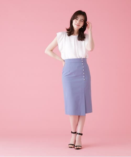 PINKY & DIANNE / ピンキーアンドダイアン シャツ・ブラウス | プリーツスリーブタックブラウス | 詳細24