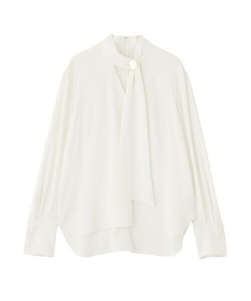 PINKY & DIANNE / ピンキーアンドダイアン シャツ・ブラウス | ◆メタル釦ボウタイブラウス | 詳細1