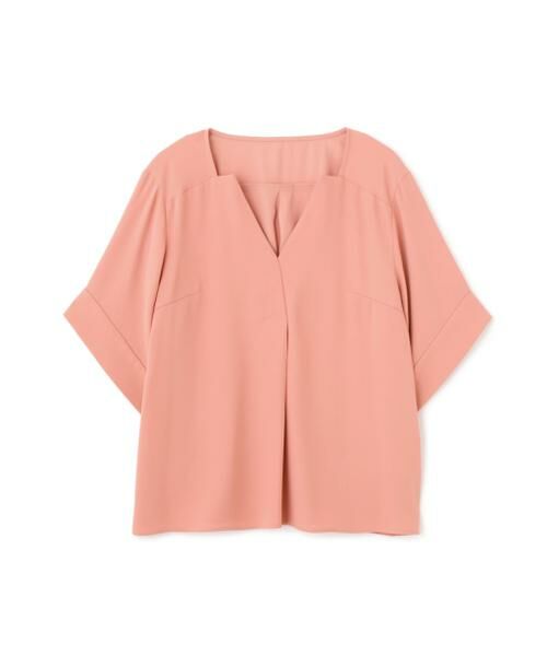 PINKY & DIANNE / ピンキーアンドダイアン シャツ・ブラウス | ◆ハーフスリーブＶネックブラウス | 詳細1