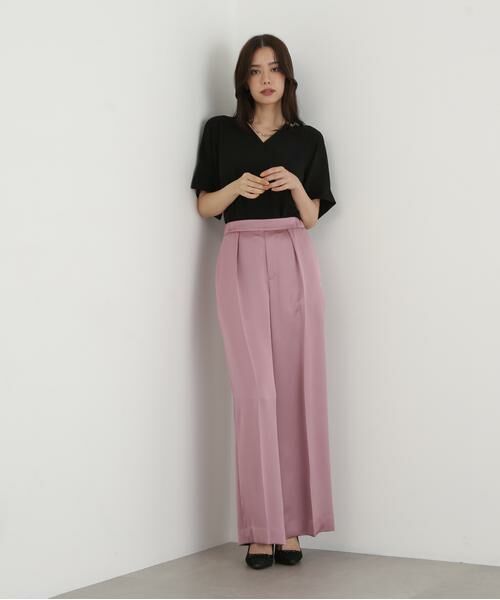 PINKY & DIANNE / ピンキーアンドダイアン シャツ・ブラウス | ◆ハーフスリーブＶネックブラウス | 詳細27