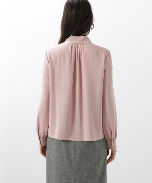 PINKY & DIANNE / ピンキーアンドダイアン シャツ・ブラウス | ［WEB/店舗限定カラー］ラッフルアクセントボウタイブラウス | 詳細8