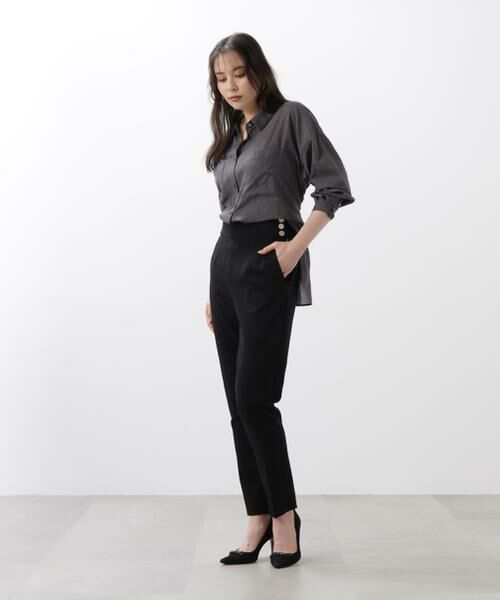 PINKY & DIANNE / ピンキーアンドダイアン シャツ・ブラウス | ◆バックレースアップシャツ | 詳細5