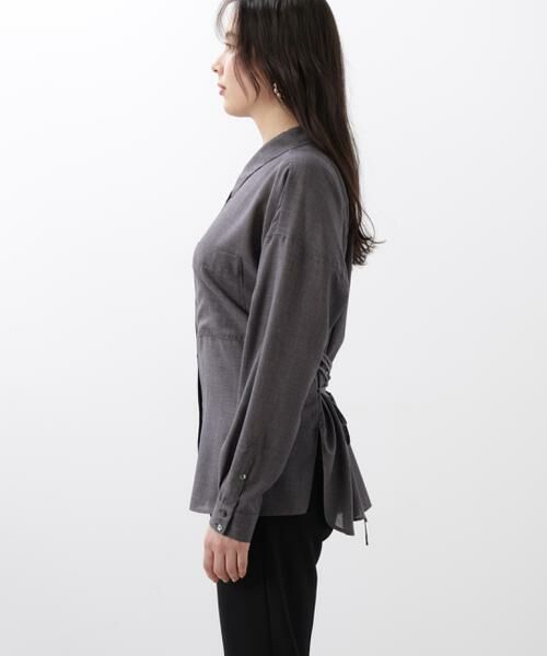 PINKY & DIANNE / ピンキーアンドダイアン シャツ・ブラウス | ◆バックレースアップシャツ | 詳細6