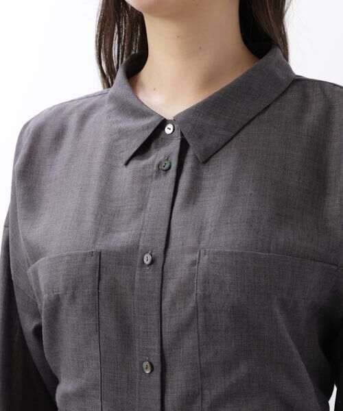 PINKY & DIANNE / ピンキーアンドダイアン シャツ・ブラウス | ◆バックレースアップシャツ | 詳細8