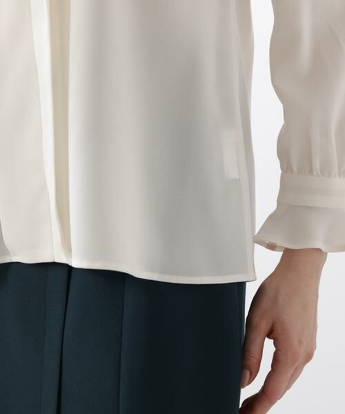 PINKY & DIANNE / ピンキーアンドダイアン シャツ・ブラウス | ◆バンドカラーラッフルブラウス | 詳細10