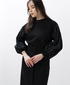 PINKY & DIANNE / ピンキーアンドダイアン シャツ・ブラウス | ◆タフタスリーブダンボールトップス