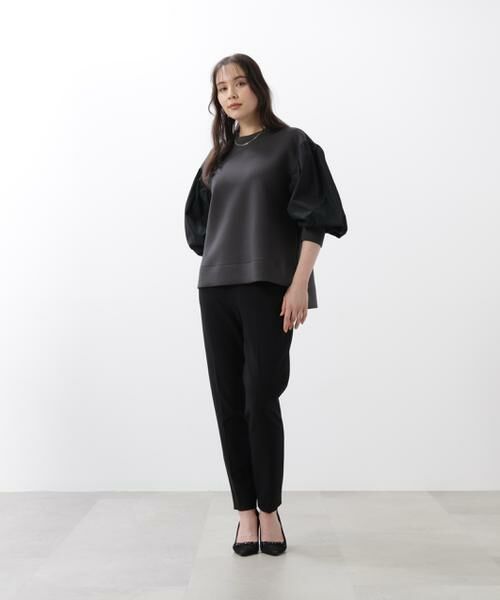 PINKY & DIANNE / ピンキーアンドダイアン シャツ・ブラウス | ◆タフタスリーブダンボールトップス | 詳細4