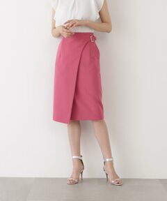 PINKY & DIANNE / ピンキーアンドダイアン スカート | サイドバックルラップ風スカート