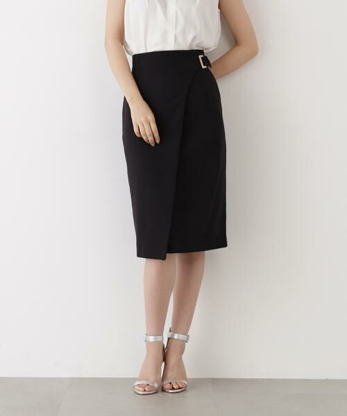 PINKY & DIANNE / ピンキーアンドダイアン スカート | サイドバックルラップ風スカート | 詳細14