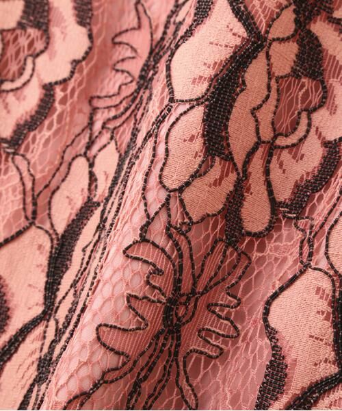 PINKY & DIANNE / ピンキーアンドダイアン スカート | ◆グラデーションフラワーレーススカート | 詳細8