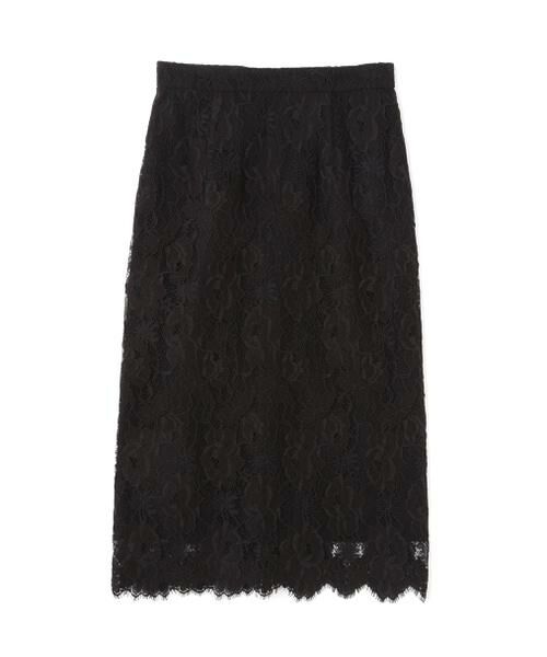 PINKY & DIANNE / ピンキーアンドダイアン スカート | ◆グラデーションフラワーレーススカート | 詳細9