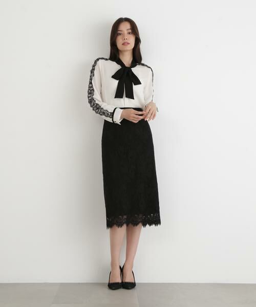 PINKY & DIANNE / ピンキーアンドダイアン スカート | ◆グラデーションフラワーレーススカート | 詳細18