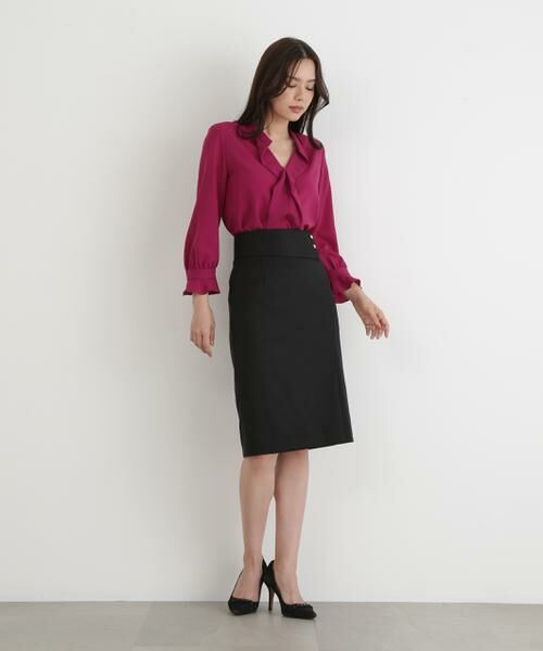 PINKY & DIANNE / ピンキーアンドダイアン スカート | ◆ワイドベルト付きスカート | 詳細4