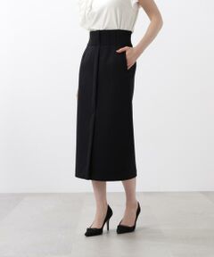 PINKY & DIANNE / ピンキーアンドダイアン スカート | ◆ハイウエストダンボールミディスカート